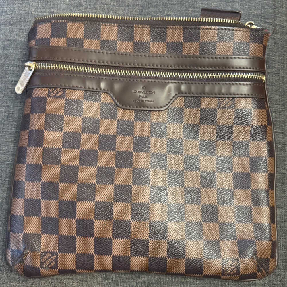 Louis Vuitton Brown Checkered Bag